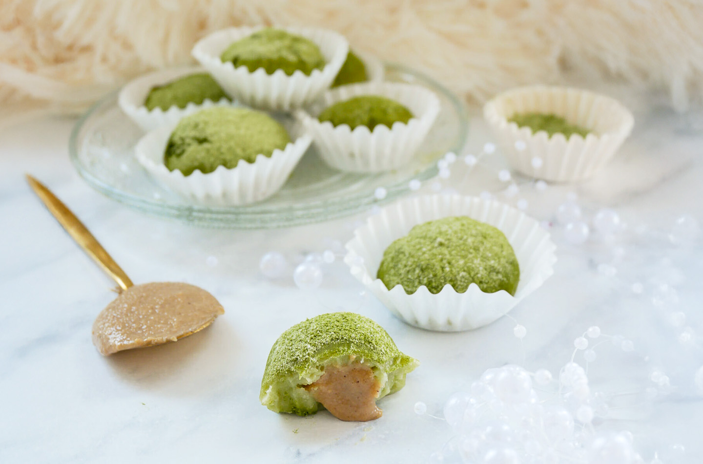 Matcha mochi