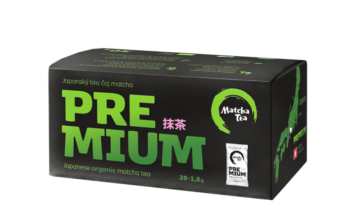 Bio Matcha Tea Premium je porcovaný čaj matcha z Japonska