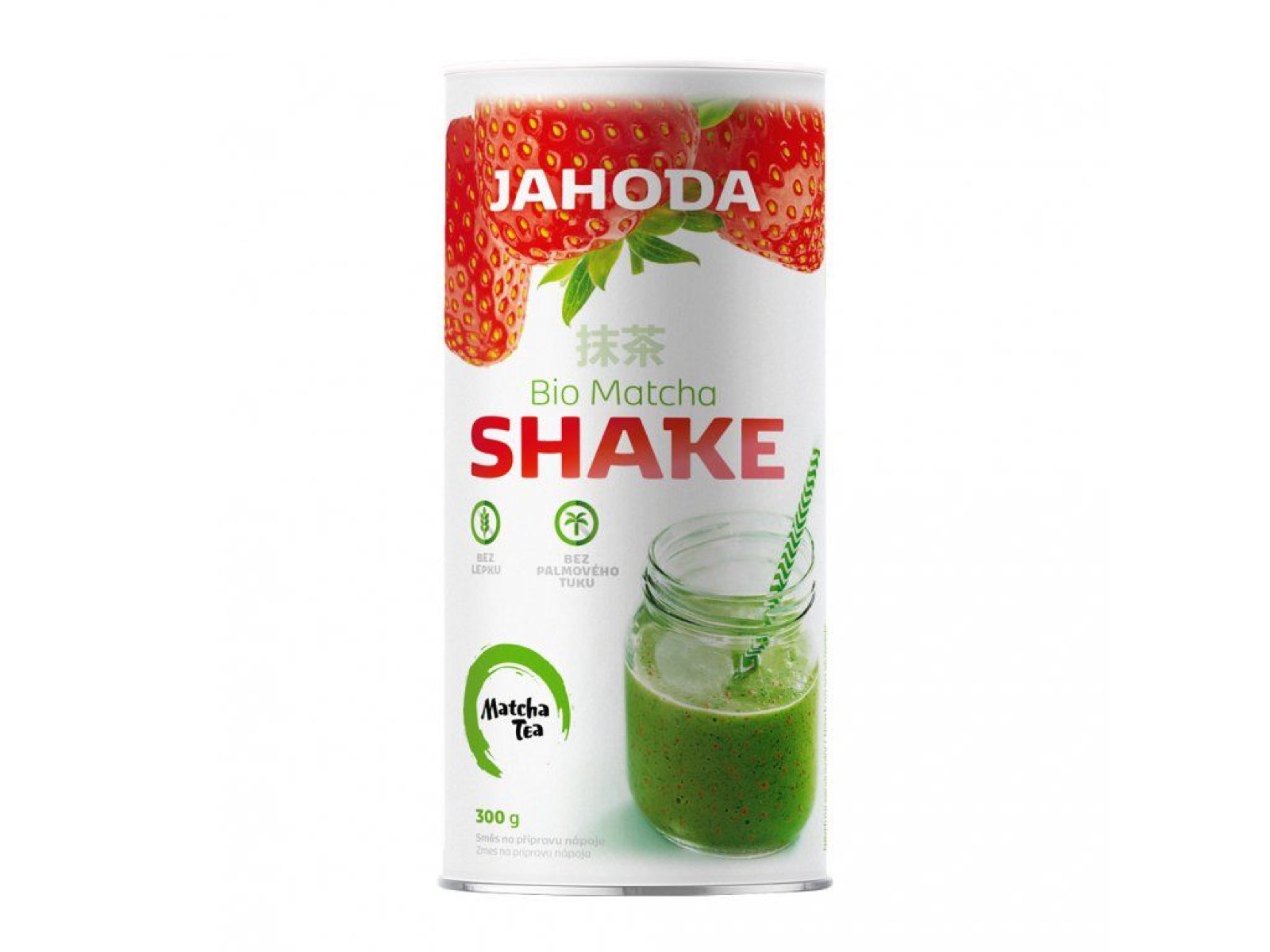 300 g Bio Matcha Tea shake jahoda