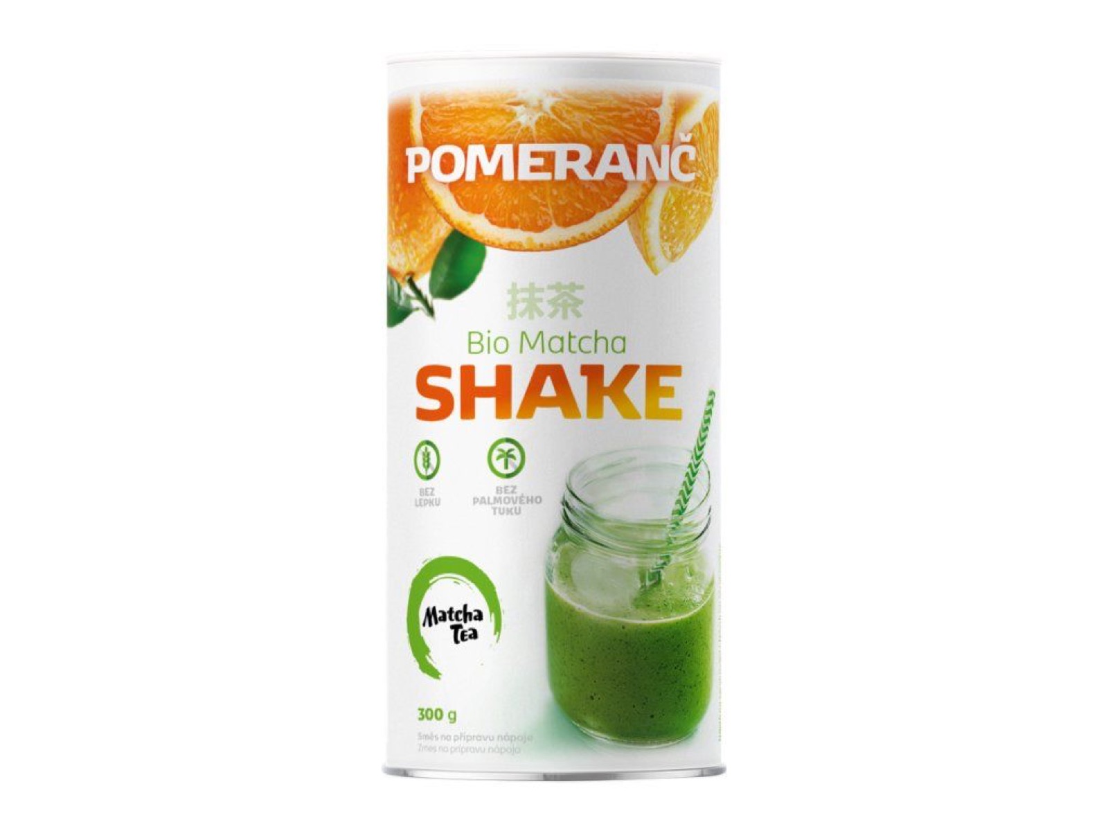 300 g Bio Matcha Tea shake pomeranč