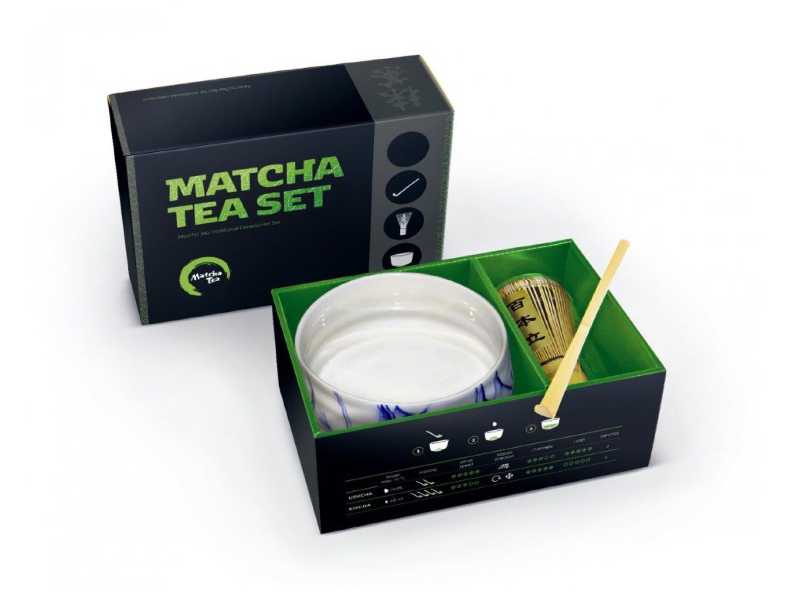 Matcha set Hiroki