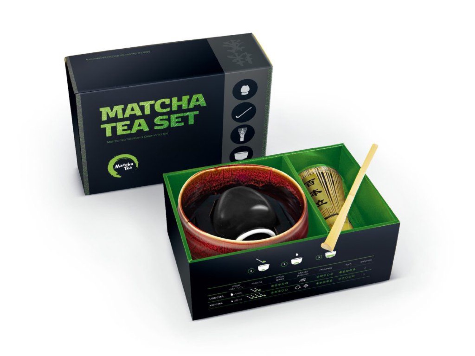 Profi Matcha set Kaito